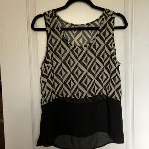 2 for $25 Shoulder studded sheer dress shirt